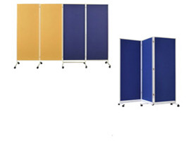 Raumteiler, Stellwand, Paraventsysteme